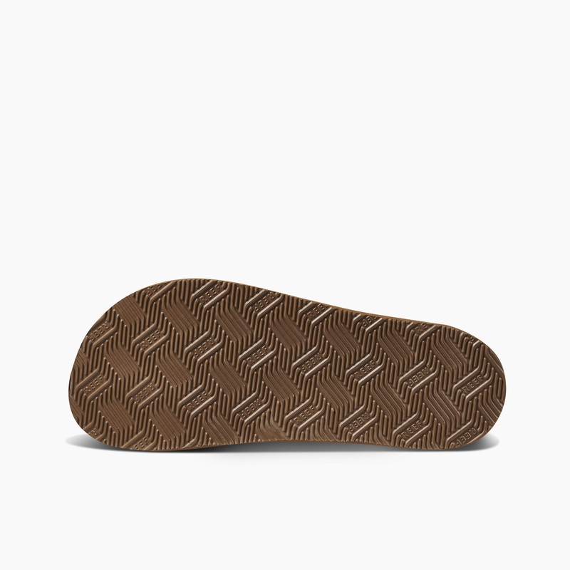 Men's Reef Cushion Dawn Flip Flops Brown | IfK2ExtQVF6