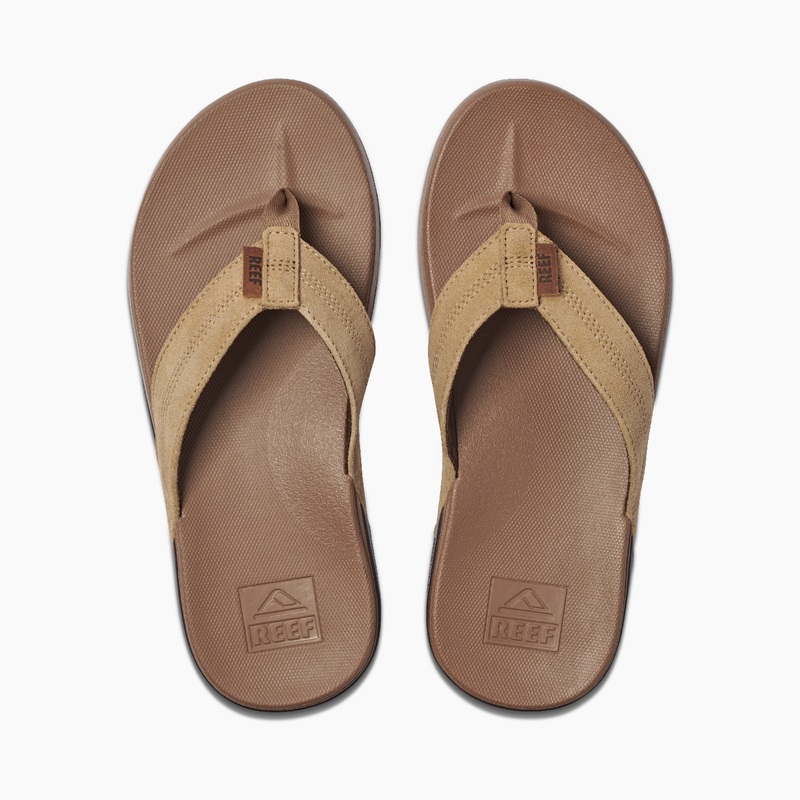 Men\'s Reef Cushion Phantom Le Flip Flops Brown | mnWjFdD2bLB