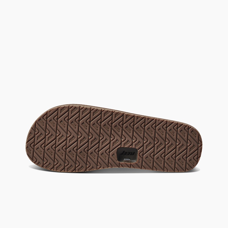 Men's Reef Draftsmen Flip Flops Brown | 6Yv0hZxV660