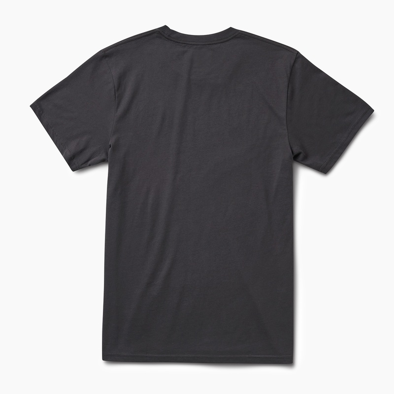 Men's Reef Drift Away Le T Shirts Black | OUHhsLHrVx3