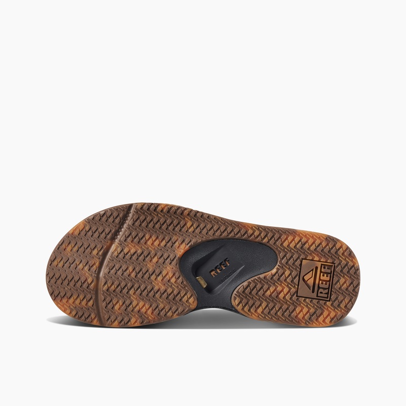 Men's Reef Fanning Flip Flops Multicolor | RNdmPRb140f