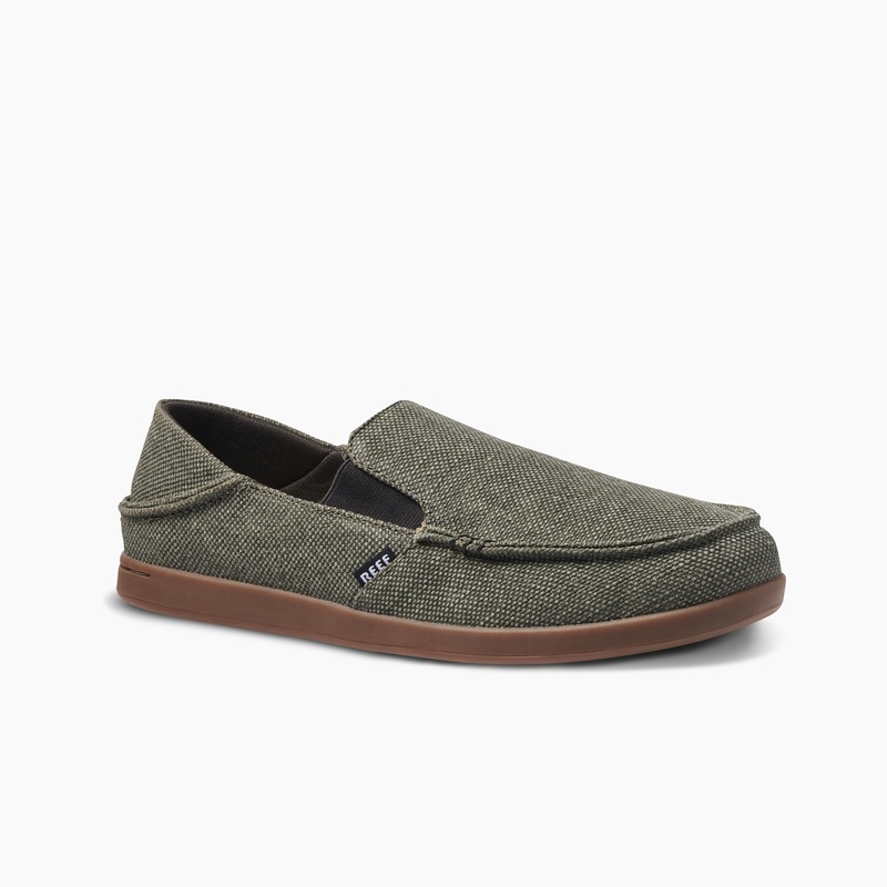 Men\'s Reef Fanning Sneakers Olive | q02W2d9Odtu