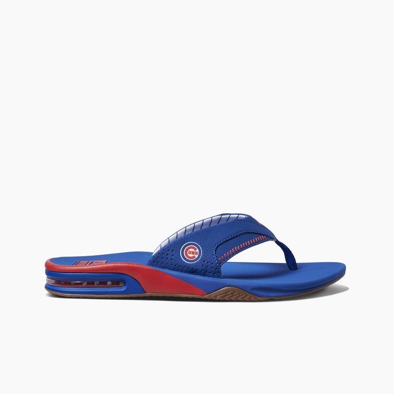 Men's Reef Fanning X Mlb Flip Flops Multicolor | ZYH3p83LeSB