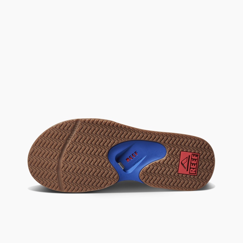 Men's Reef Fanning X Mlb Flip Flops Multicolor | ZYH3p83LeSB