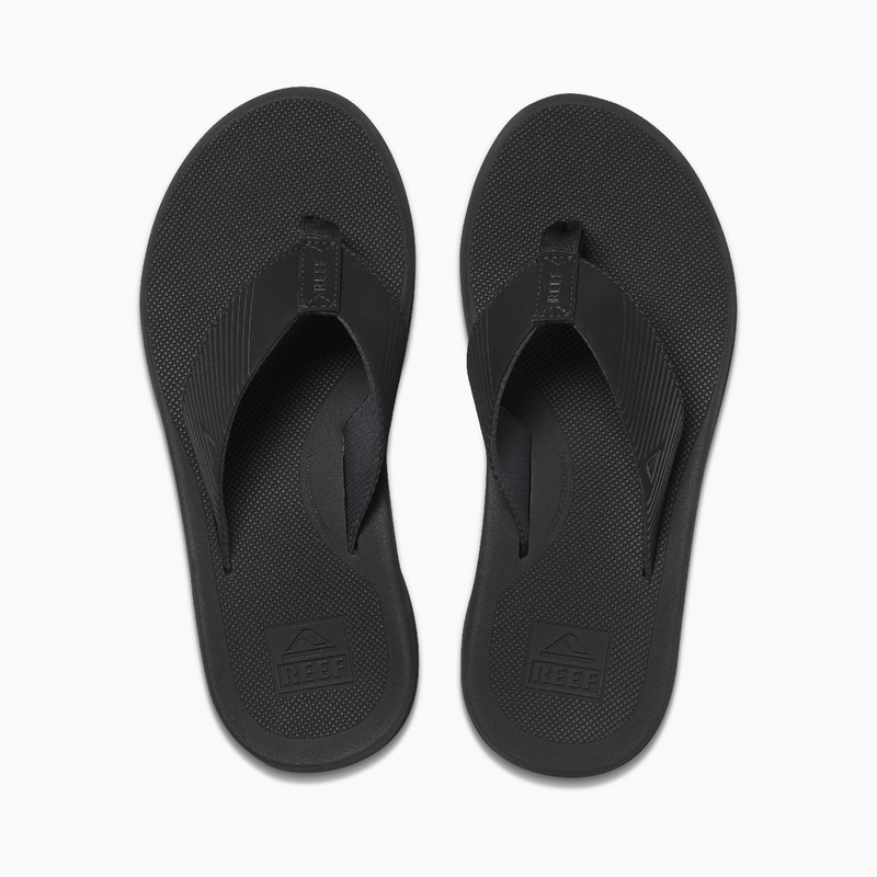 Men\'s Reef Phantom Ii Flip Flops Black / Black | 4DSWUPPqsZz