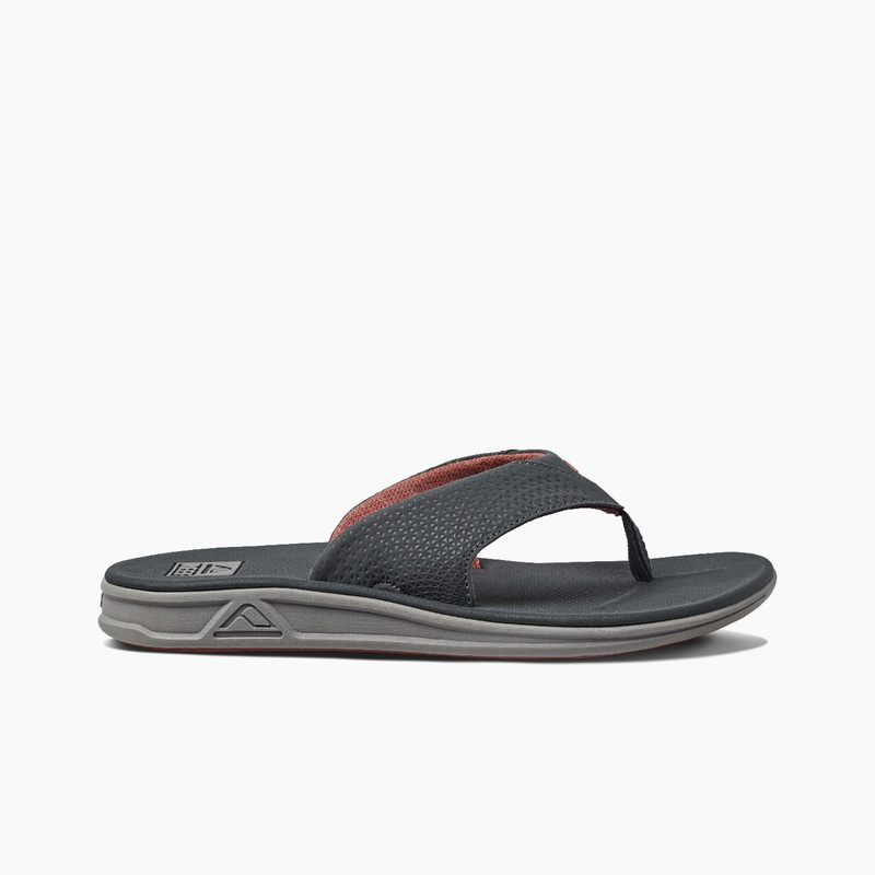 Men's Reef Rover Swellular Flip Flops Red | uvAJGCDcRUK