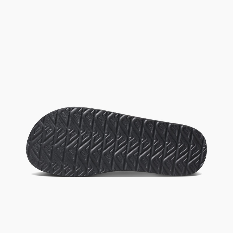 Men's Reef Twinpin Flip Flops Grey | yDcf96mg1BJ