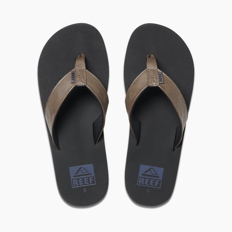 Men\'s Reef Twinpin Flip Flops Grey | yDcf96mg1BJ