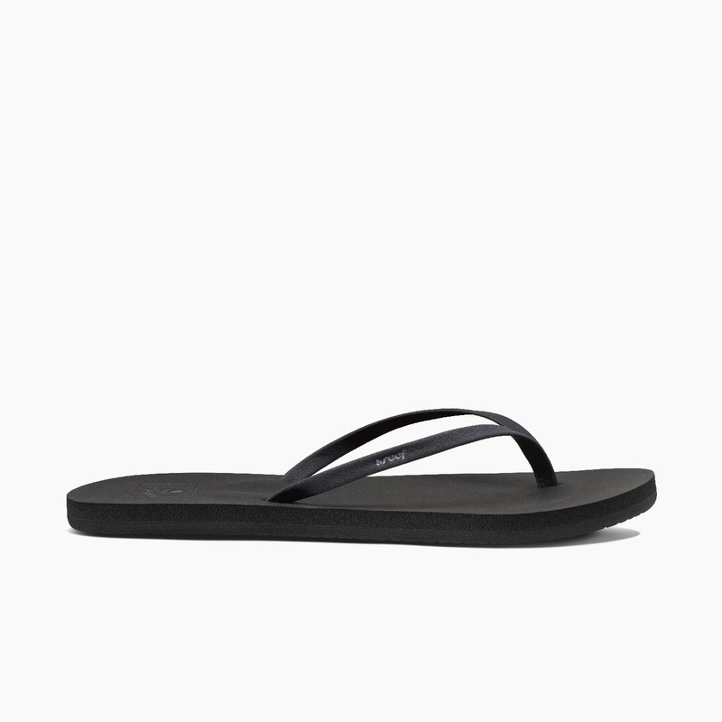 Women's Reef Bliss Nights Flip Flops Black | hqzWWeJqEgH