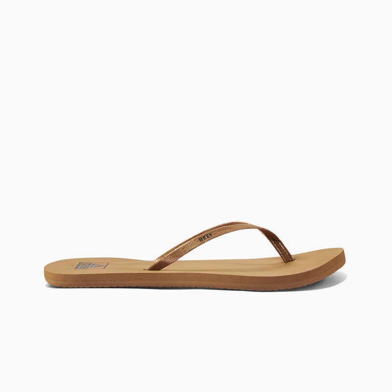 Women's Reef Bliss Nights Flip Flops Copper | xcl3xOuyC5O