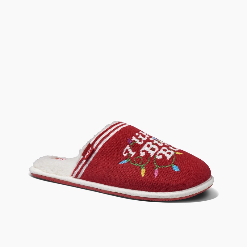 Women's Reef Reef X Tipsy Elves Slippers Multicolor | C03iGbLeBnR