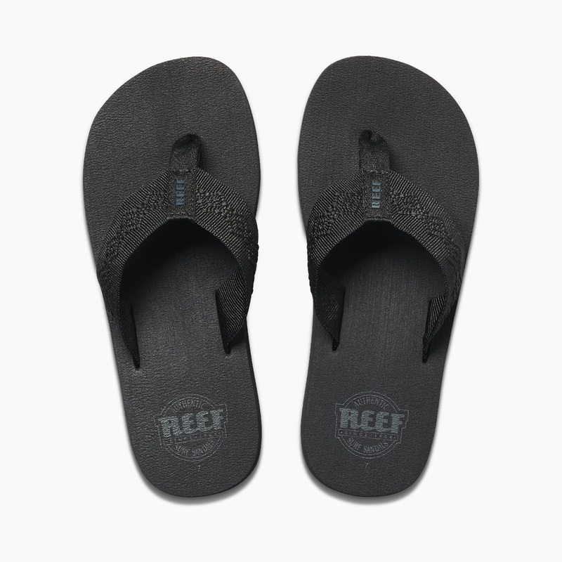 Women\'s Reef Sandy Flip Flops Black / Black | qqXVTYYxUVs