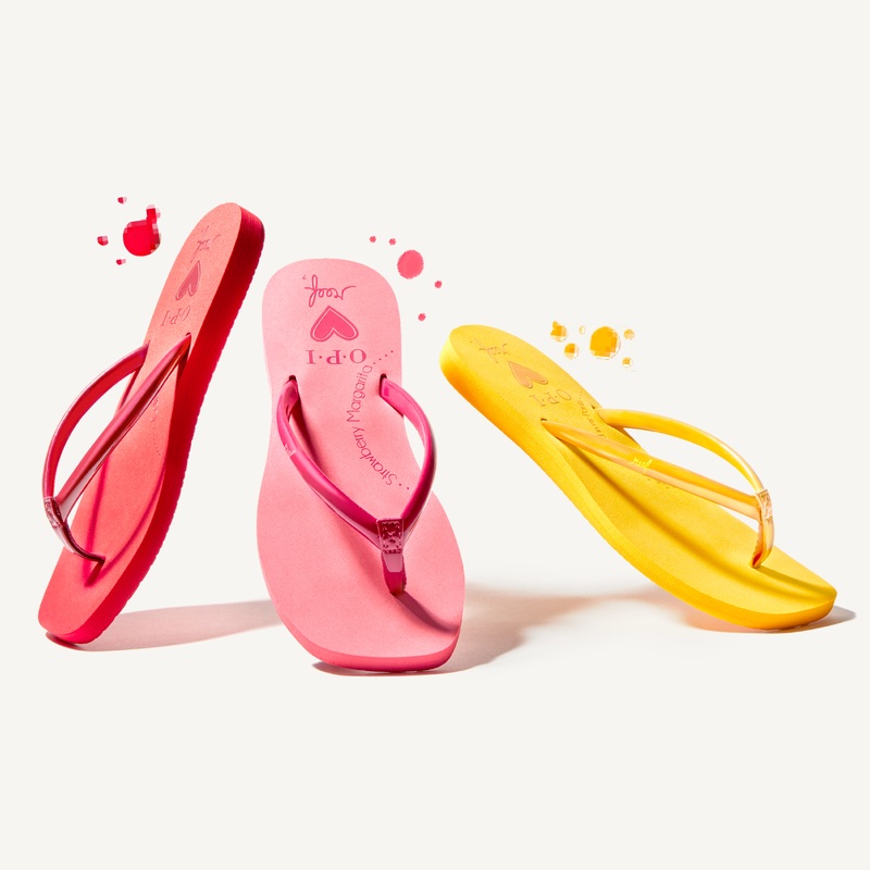 Women's Reef Seas X Opi Flip Flops Multicolor | exCKZIIuSqh