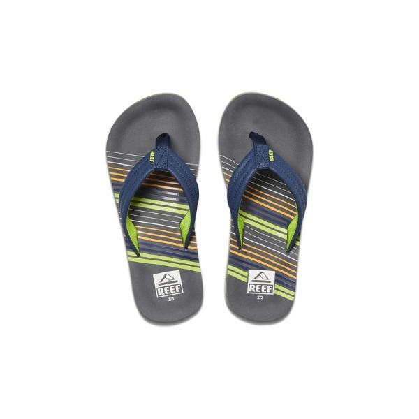 Kids' Reef Ahi Boys Stripes Green | Mt8TJQoTjIq