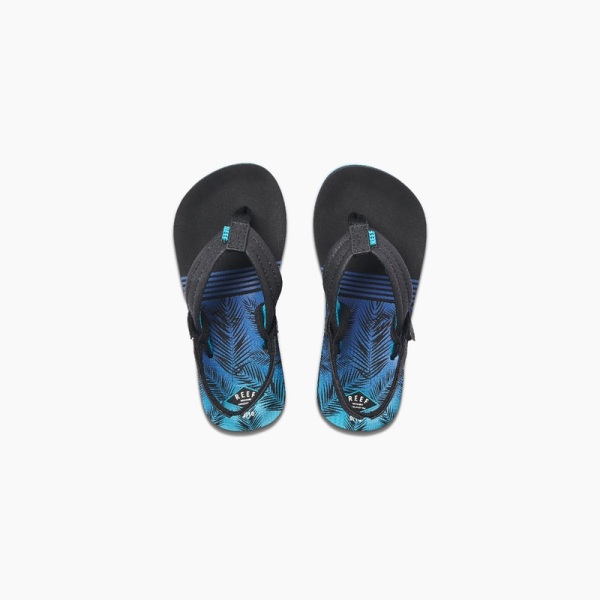 Kids' Reef Little Ahi Boys Light Turquoise | YqhgTnKv395