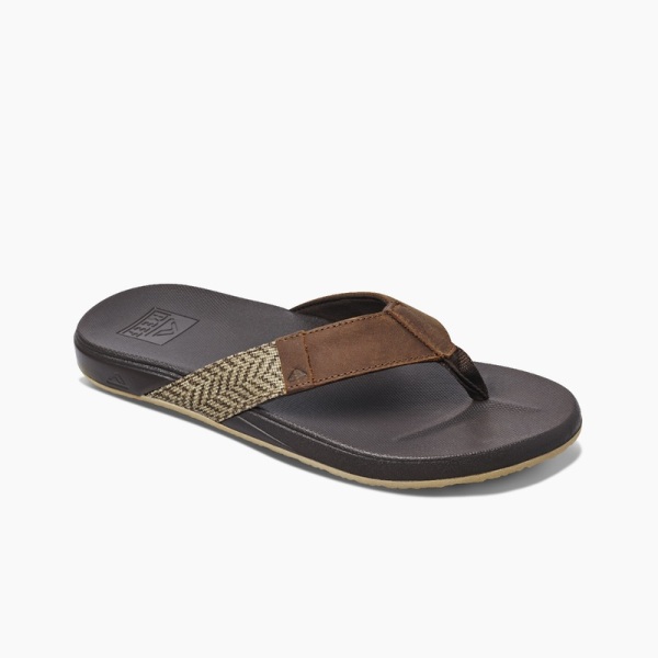Men's Reef Cushion Phantom Se Flip Flops Brown / Brown | 0tSoBmousjJ