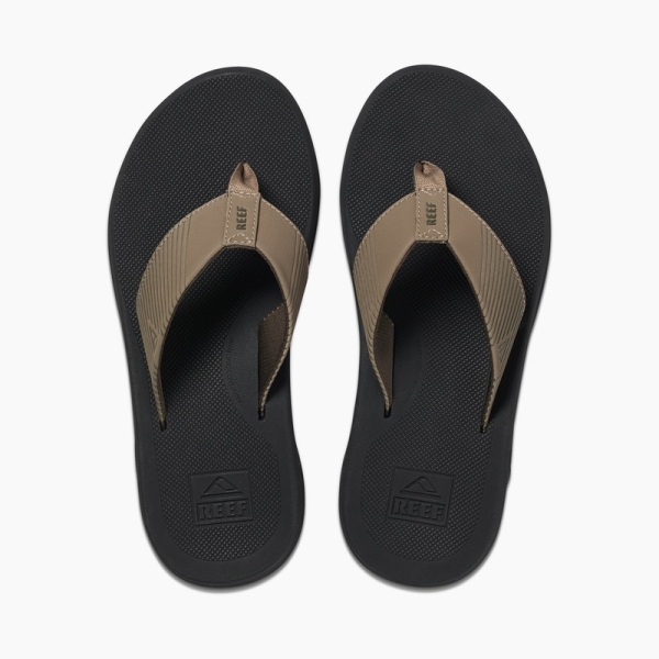 Men's Reef Phantom Ii Flip Flops Grey / Brown | eHBZkPy6Sdu