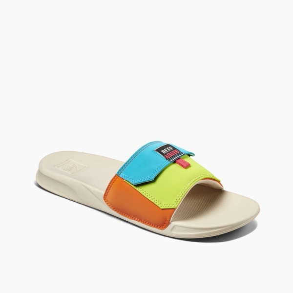 Men's Reef Stash™ Slides Multicolor | hd9oJurZJ9P