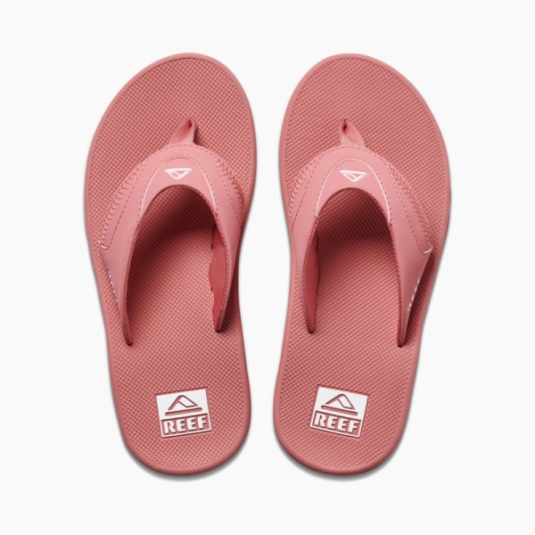 Women's Reef Fanning Flip Flops Rose | y54r5RSFBIo